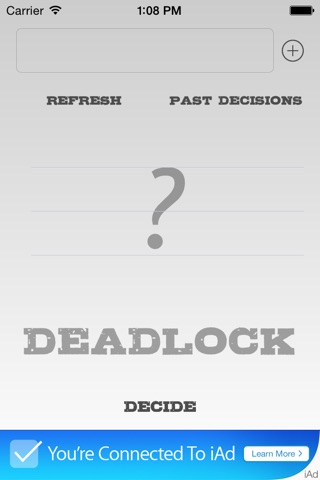 Deadlock - The Decision Making App screenshot 4