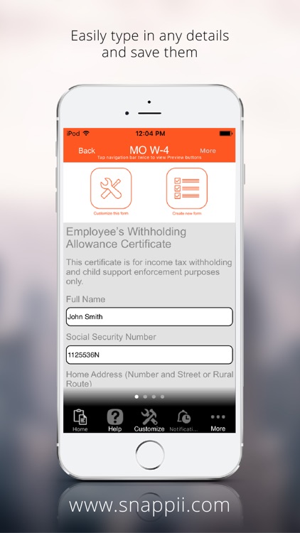 Missouri Form MO W-4