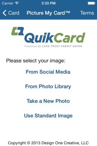 Lake Trust CU QuikCard screenshot 2