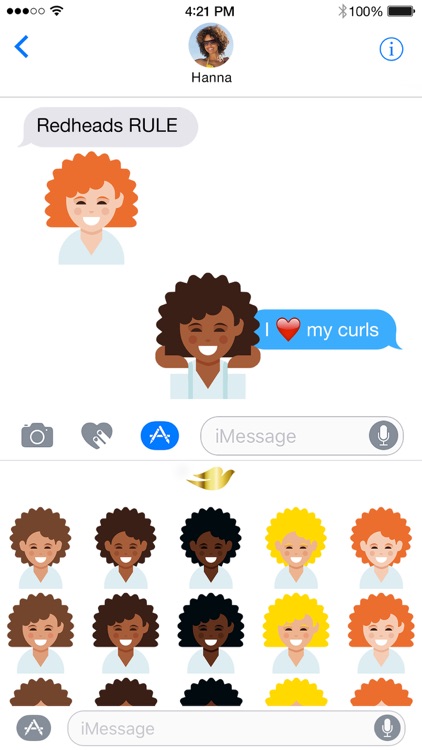 Dove Love Your Curls Stickers