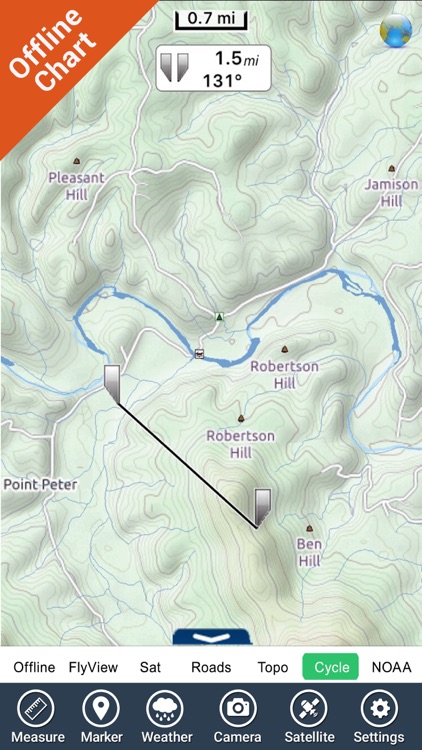 Buffalo National River - GPS Map Navigator