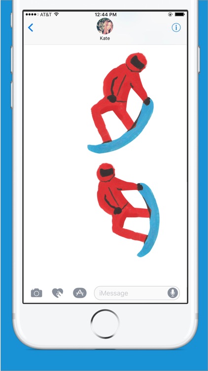 Snowboard Animated Stickers Pack screenshot-3