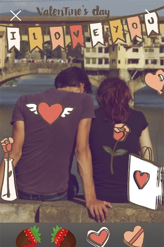 LoveLoveLove 2 - Valentine’s Day Everyday FREE Photo Stickers screenshot 2