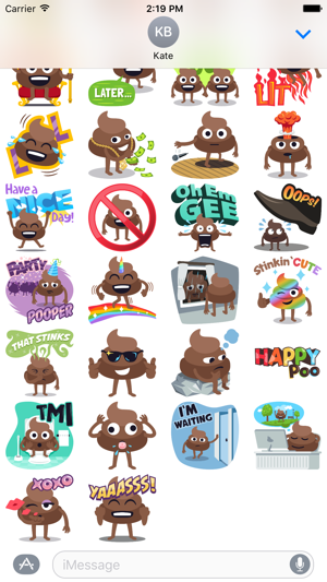 Happy Poo: Stickers by EmojiOne(圖5)-速報App