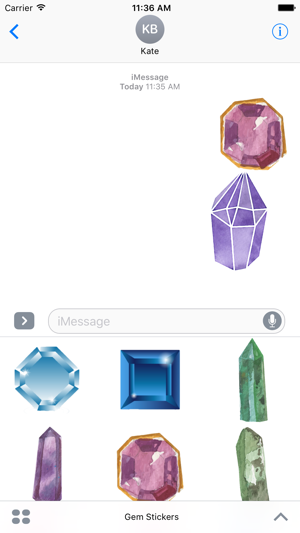 Gem Stickers For iMessage(圖1)-速報App