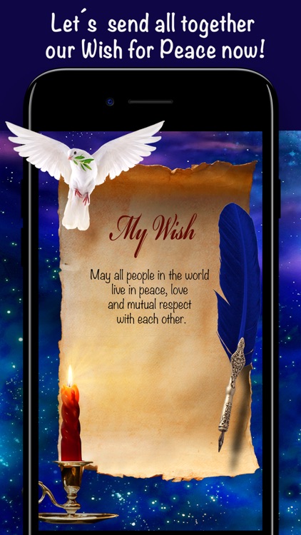 Wishes Peace + Gratitude Diary