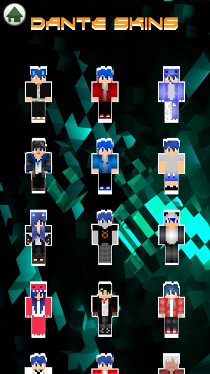 Kawaii Chan & Dante Couple Skins for Minecraft PE