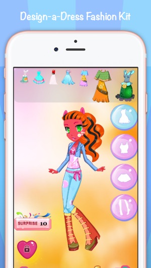 Poke Girl Chiffon Dresses Free Game(圖3)-速報App