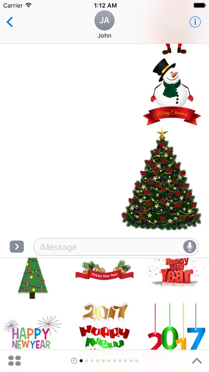 Christmas & New Year Stickers screenshot-3