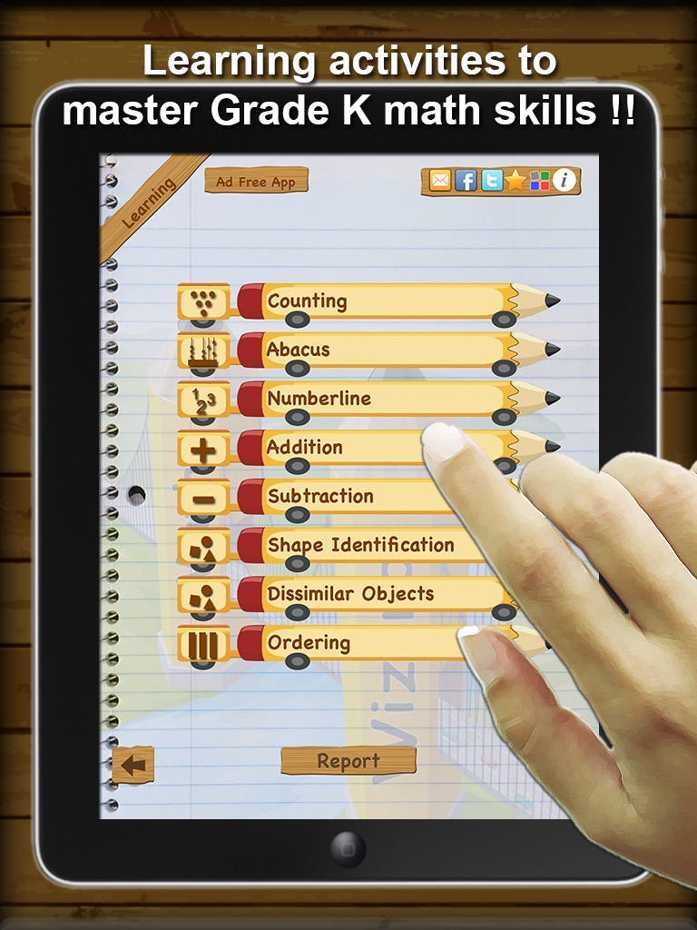 MathWizard Grade-K iPad version screenshot 2