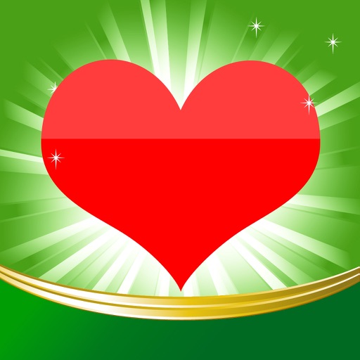 Hearts Golden HD iOS App