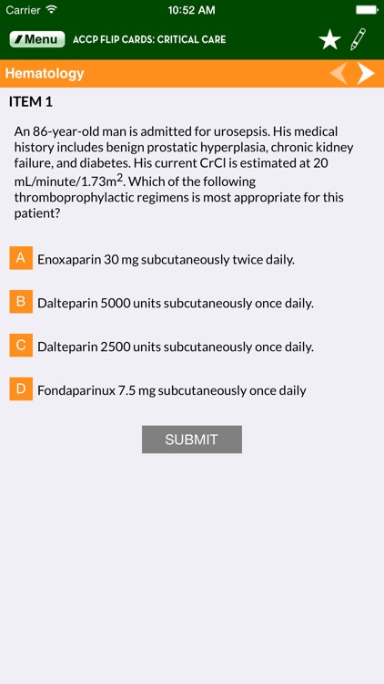 ACCP Flip Cards: Critical Care