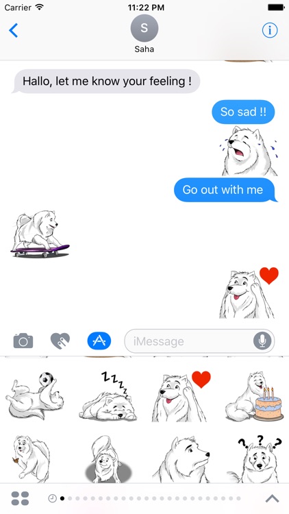 Snow Dog Stickers
