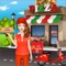 Girls & boys get ready to quench your kitchen fever with crazy pizza chef master cooking & factory game