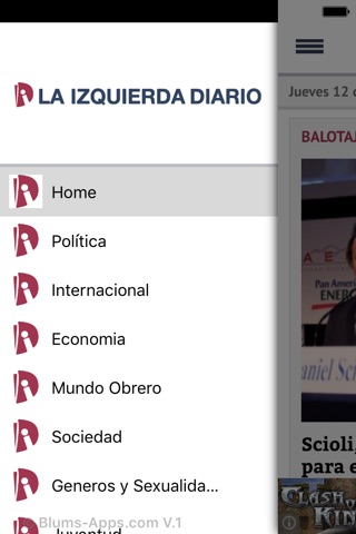 La Izquierda Diario screenshot 2