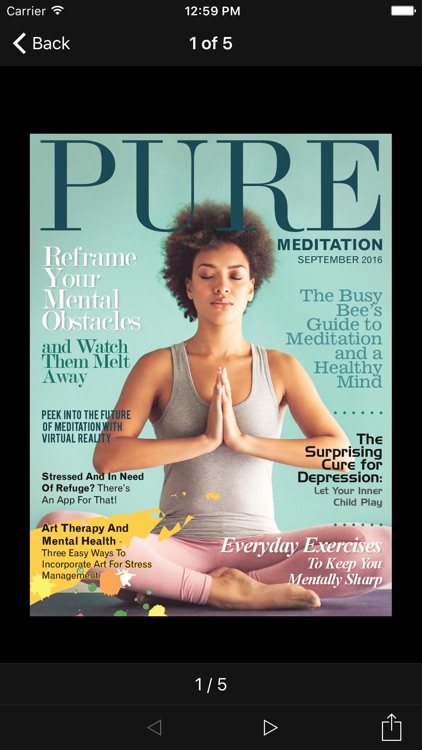Pure Meditation Magazine screenshot-1