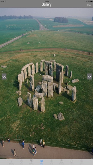 Stonehenge Wiltshire, England Tourist Tr