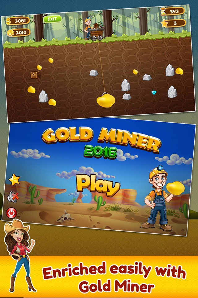 Gold Miner: Classic Game screenshot 3
