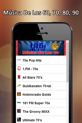 Música de los 60 70 80 y 90 screenshot 3