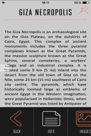 Egyptian Pyramids Travel Guide screenshot 3