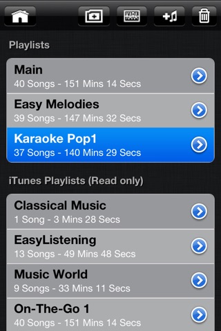 Karaoke Easy Listening Player screenshot 4