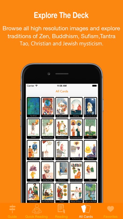 OSHO Transformation Tarot screenshot-4