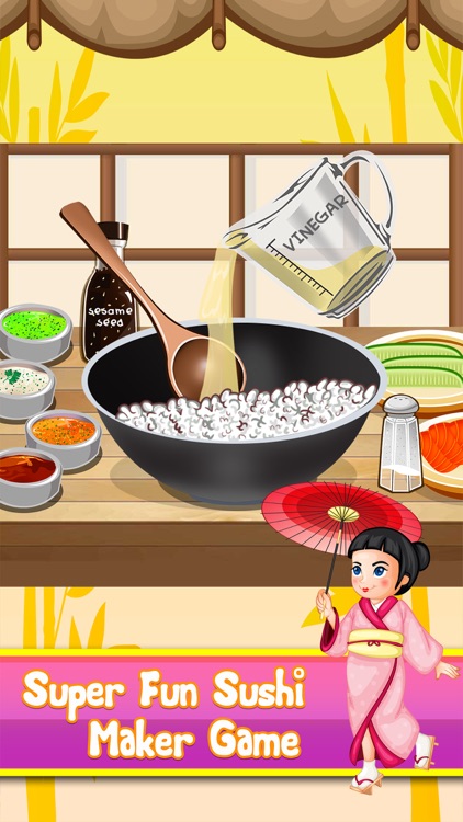 Sushi Food Maker Cooking Kid Game (Girls & Boys)