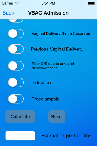 Perinatal Calculators screenshot 3