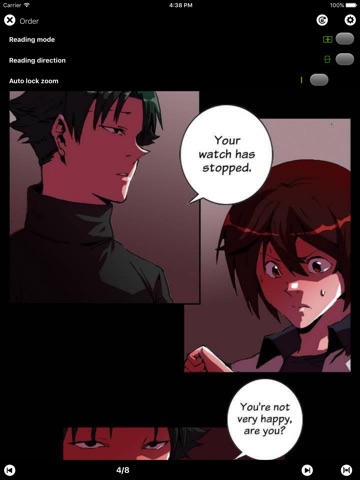 Manga Reader Green screenshot 3