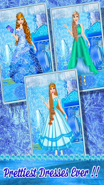 Fashion ice queen hair styles salon – Beauty queen magic makeover hair salon booth for girls & kids screenshot-3