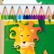 'Draw and Colour: The Jungle' is an educational game that children will find very entertaining