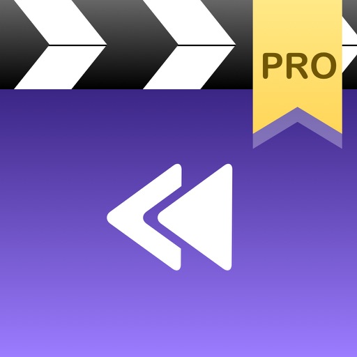 Easy Video Reverser Pro - Rewind video editor icon