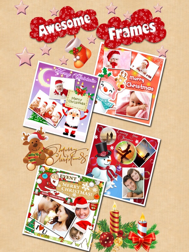 ‎Instant Christmas Frames Screenshot