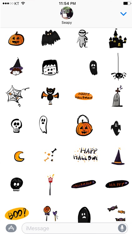 haero Halloween Stickers