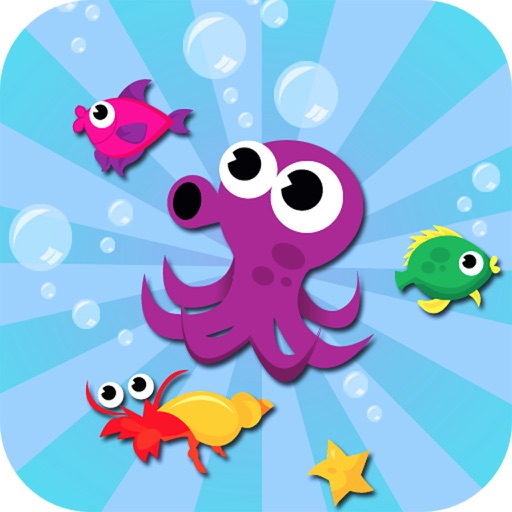 Fish Preschool Adventures - Kids Educational Games Icon