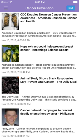 Cancer Research News & Prevention Info Free(圖2)-速報App