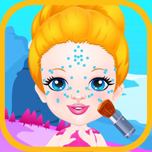 Girl's face:Girl makeup games iOS App