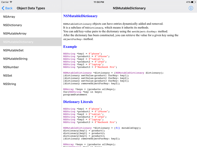 Objective C Reference HD(圖1)-速報App