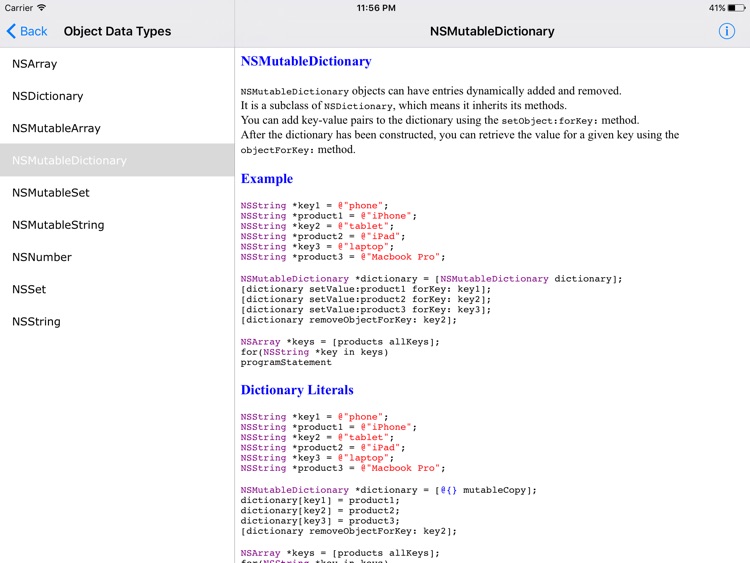 Objective C Reference HD