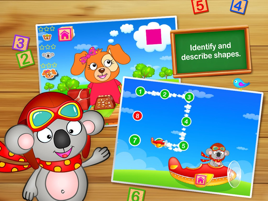 123 Kids Fun GAMES - Preschool Math&Alphabet Games - App voor iPhone