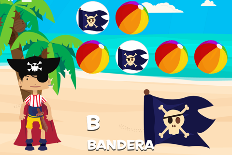 Play & Learn Spanish - Beach screenshot 4