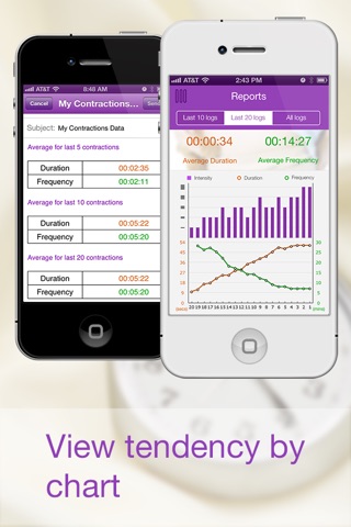 My Contractions Pro - Contraction Timer & Tracker screenshot 3