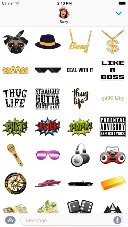 Thug Life Stickers – Pimp Your Chat for iMessage