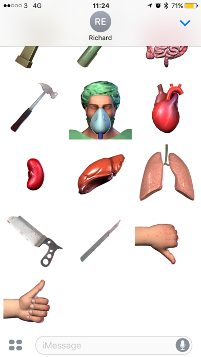 Surgeon Simulator Stickersのスクリーンショット3 Surgeon Simulator Stickersのスクリーンショット3