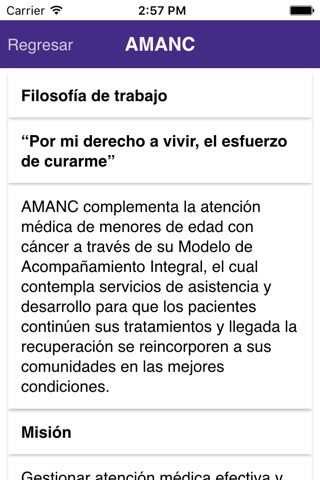 AMANC Queretaro screenshot 2
