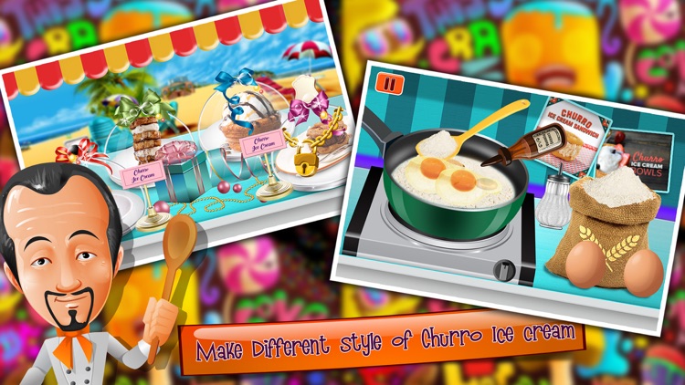 Churro Ice Cream Maker - Icecream Sweet Madness screenshot-3