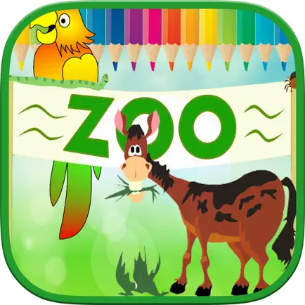 Animals Zoo Kids Coloring Book Cheats