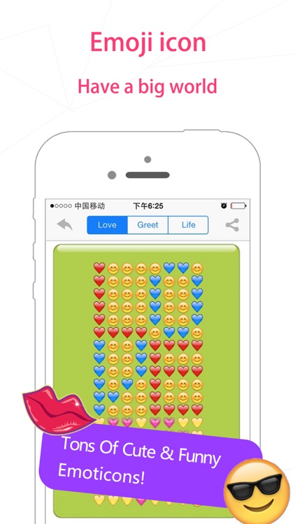 Emoji keyboard and cute emoticons