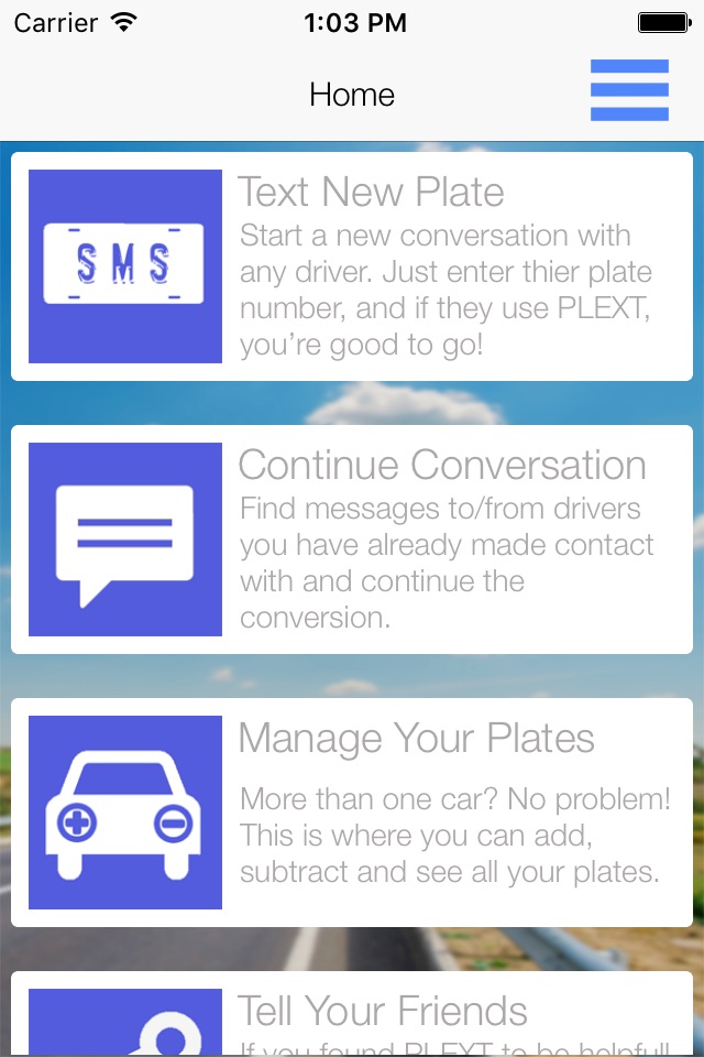 Plext: License Plate Messaging screenshot 2