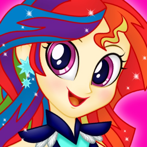 Superhero Pony Descendants Creator Dress Up Games icon
